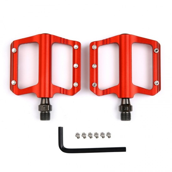 Mountain Road Bike Bicycle Pedals Sealed Bearing Lightweight Aluminum Alloy Pedal Bicycle Pedals