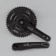 XC Mountain Bike Crankset Aluminum Alloy Bicycle Crank Sprocket 22/32/44T Square 7/8/9 Speed Crank Fluted Disc