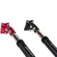 ZOOM Suspension Travel Bicycle Seatpost 350mm * 27.2/28.6/30.0/30.4/30.8/31.6 /33.9 Bicycle Seat Post for Suntour Bike Seatpost