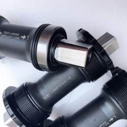 Bicycle Square Bottom Bracket 103/107/110/113/119mm for Brompton Folding Bike Ultralight Titanium