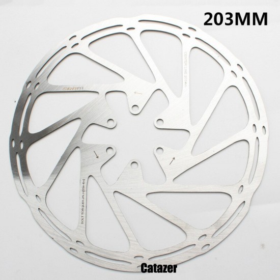 Centerline Bicycle Disc Brake Rotor Brake 203mm 180mm 160mm 140mm Rotors with Bolts