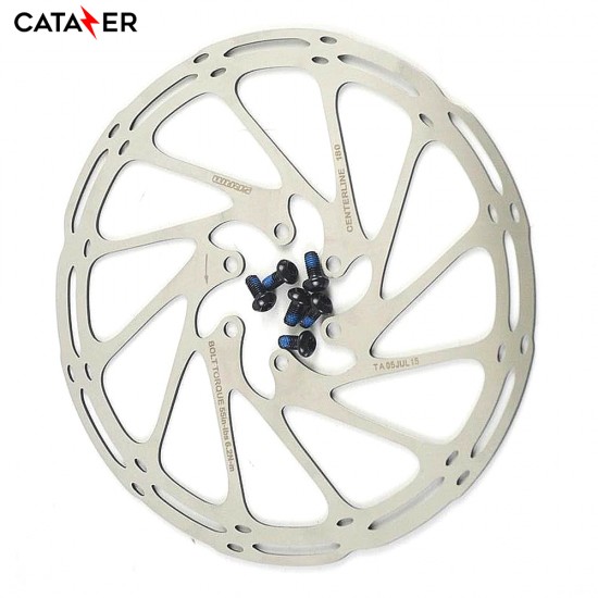 Centerline Bicycle Disc Brake Rotor Brake 203mm 180mm 160mm 140mm Rotors with Bolts
