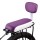 purple with white 