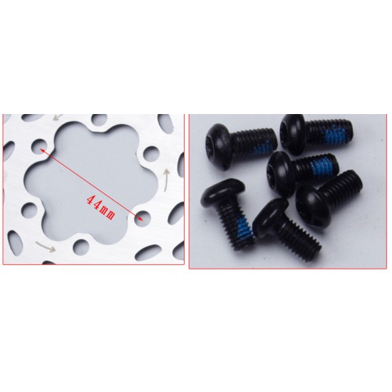 160/180/203mm Disc Bicycle Disc Brake Rotor For G3