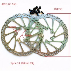 160/180/203mm Disc Bicycle Disc Brake Rotor For G3