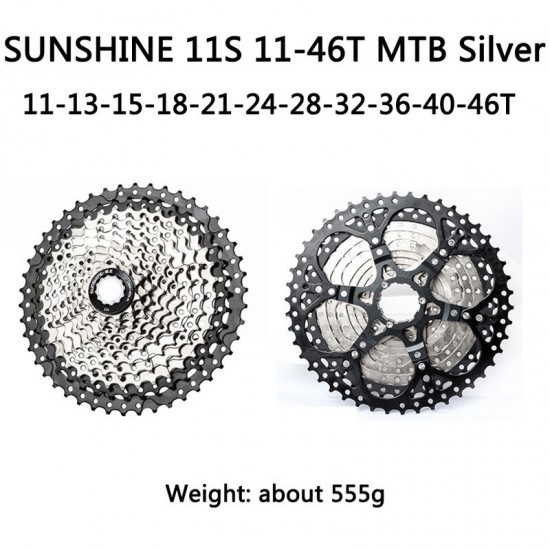 11Speed Freewheel MTB Mountain Bike Cassette 11-36T/11-40T/11-42T/11-46T/11-50T/11-52T