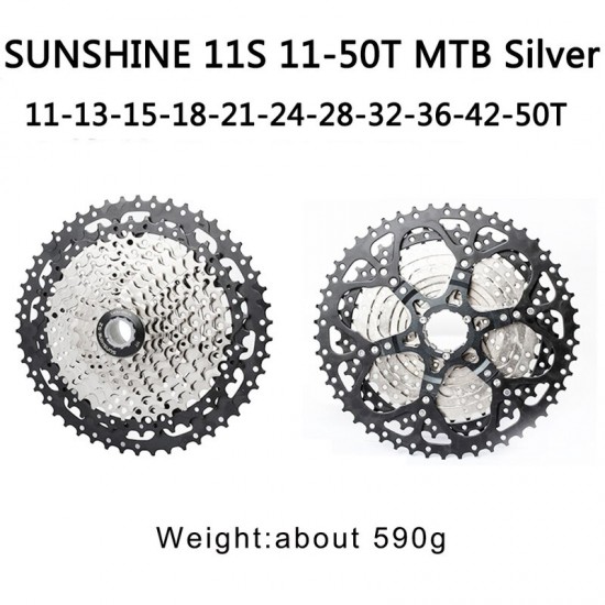 11Speed Freewheel MTB Mountain Bike Cassette 11-36T/11-40T/11-42T/11-46T/11-50T/11-52T