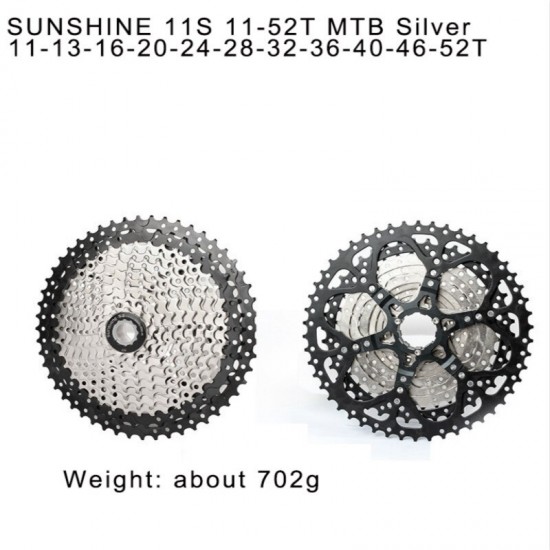 11Speed Freewheel MTB Mountain Bike Cassette 11-36T/11-40T/11-42T/11-46T/11-50T/11-52T