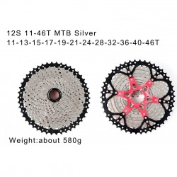 12 Speed MTB Mountain Bike Cassette 11-46T/11-50T/11-52T  XD 9-50T Freewheel