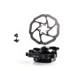 Bicycle Disk Brake Set Mountain Bike Brake Mechanical Line Pulling Road Disc Brake Front Rear Caliper Rotor 160mm Cable Set