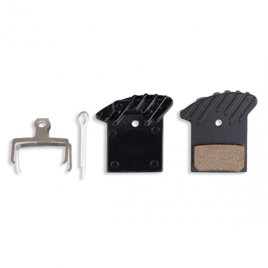 Metal Bicycle  Brake Pads with Cooling Fins for NUTT Brake SRAM AVID Elixir R XX X0 Avid DB3