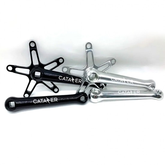 Lightweight Forged Alloy Crank Arm Length 170mm for MTB & Road Bicycles & Brompton Folding Crankset Bike Parts