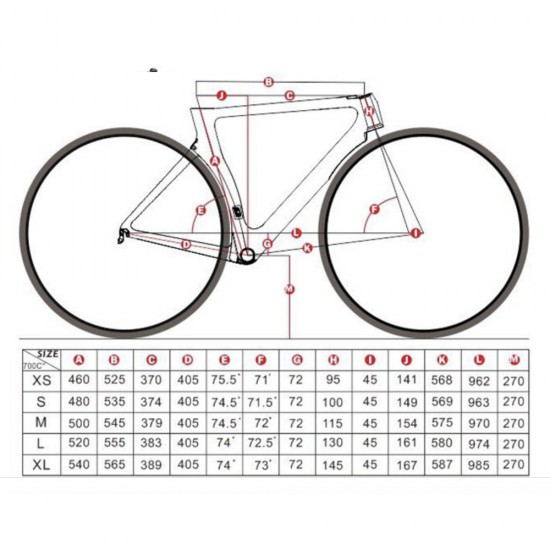 Carbon Fiber Road Bicycle Frame Aero Rim Brake