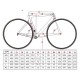Carbon Fiber Road Bicycle Frame Aero Rim Brake