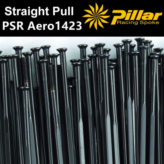 10 piece Pillar psr x-tra 1423 bicycle lightest aero spoke Straight Pull 211mm-302mm