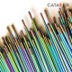 14G Laser Color Round Spoke with nipples 50mm-310mm  J-bend and Straight Pull