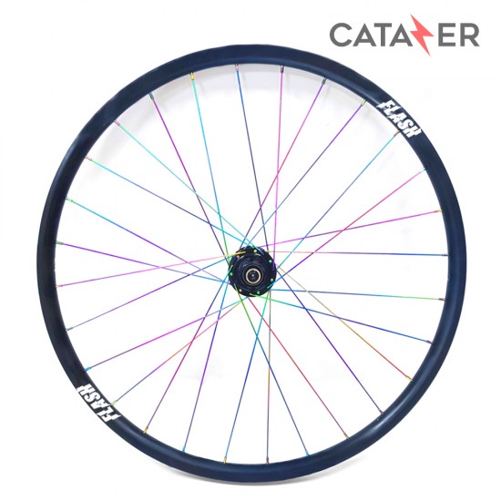 14G Laser Color Round Spoke with nipples 50mm-310mm  J-bend and Straight Pull