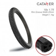 18x1.75  Electric Bike Scooter Solid Tire