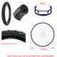 18*2.125 Electric Bicycle Solid Tire Non inflation Tire