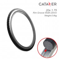 20*1.75 BMX Bicycle Solid Tires 20 Inch 1.75/1.95 Infolation-Free Tires