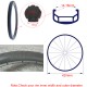 20*1.35 Bicycle Solid Tires BMX Inflation-free Tire