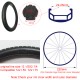 12 1/2*2 1/4  Inches Solid Tire for Bicycle 12inch Bicycle tire Anti Stab MTB Riding Road Bike Tyre