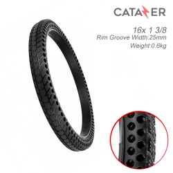 16inch 16*1 3/8 Solid Tire Honeycomb Hole Tyre Solid Bicycle Tyre