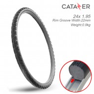 24*1.95 Solid Bicycle Tire Anti-slip Durable BMX Bike Tyre 24x1.50,24x1.75 Inflation Free Tire