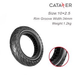 10inch 10*2.5 Solid Tire Honeycomb Hole Tyre Solid Electric Scooter Tyre