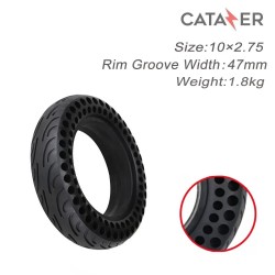 10 ×2.75 Electric Scooter Solid Tire Non Pneumatic Explosion-proof Tyre
