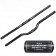 Aluminum Alloy Folding Bike Handlebar Straight Handlebar MTB Handlebar Fixed Gear Bend Bicycle Handlebar 600mm
