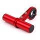 Bike Handlebar Extender Extension Aluminum Alloy Clamp For Bicycle Speedometer Headlight Light Lamp Holder Bike Extension Frame