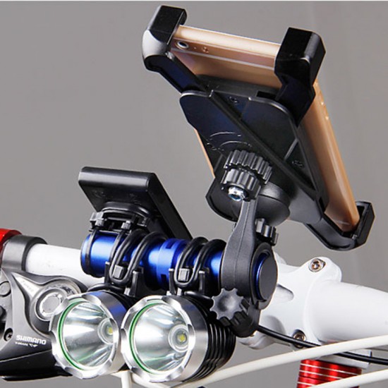 Bike Handlebar Extender Extension Aluminum Alloy Clamp For Bicycle Speedometer Headlight Light Lamp Holder Bike Extension Frame