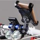 Bike Handlebar Extender Extension Aluminum Alloy Clamp For Bicycle Speedometer Headlight Light Lamp Holder Bike Extension Frame