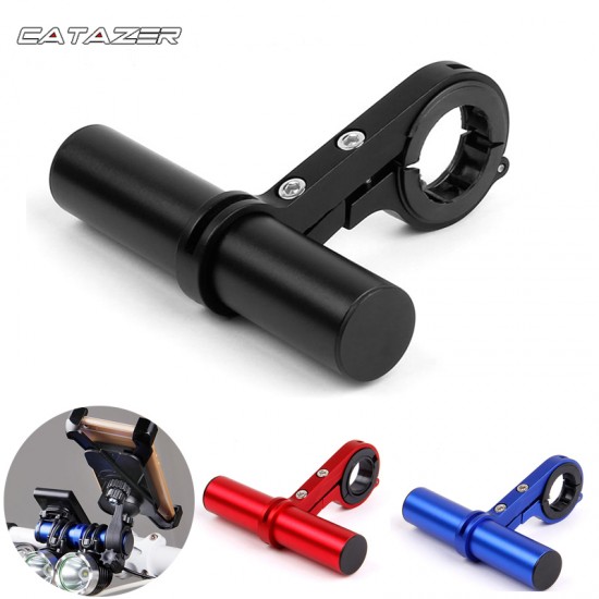 Bike Handlebar Extender Extension Aluminum Alloy Clamp For Bicycle Speedometer Headlight Light Lamp Holder Bike Extension Frame