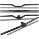 MTB Rise Bar 25.4x600mm Mountain Bicycle Handlebar Folding Bicycle MTB Fixed Gear Swallow-Shaped Handlebar Flat Handlebar