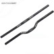 MTB Rise Bar 25.4x600mm Mountain Bicycle Handlebar Folding Bicycle MTB Fixed Gear Swallow-Shaped Handlebar Flat Handlebar