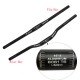MTB Bicycle Parts Mountain Bike Handlebar Aluminum Alloy Flat Swallow-shaped Handler Bar Lightweight 31.8*620mm / 1.25 * 24.41in