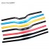MTB Bicycle Parts Mountain Bike Handlebar Aluminum Alloy Flat Swallow-shaped Handler Bar Lightweight 31.8*620mm / 1.25 * 24.41in