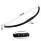 Aluminum Alloy Bicycle Handlebar MTB Road Bike Steering Handlebar Bend Handlebar Multi-Colors 31.8*620mm City Bike Handlebar