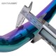 Colorful Bicycle Swallow Handlebar AM MTB XC DH 31.8*750mm Laser Racing Bike HandlebarMountain Road Bike Handlebar