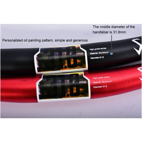 Extended Handle 720/780 for Mountain Bike XC/DH Speed-drop Off Vehicle Colorful Ultra-Light Aluminium Alloy Swallow Handlebar