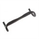 Aluminum Alloy Road Bike Handlebars with Bicycle Stem Flat Bike Handle Flat Road Bend Handlebar + Stem Two-piece Set