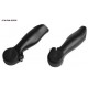 Aluminum Alloy Mountain Bicycle Vice Handle Black Bike Handle Claw Horn Ergonomic Handlebar Bike Parts