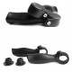 Aluminum Alloy Mountain Bicycle Vice Handle Black Bike Handle Claw Horn Ergonomic Handlebar Bike Parts