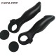 Aluminum Alloy Mountain Bicycle Vice Handle Black Bike Handle Claw Horn Ergonomic Handlebar Bike Parts