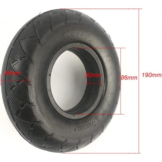 8inch Electric Scooter Solid Tire 200/50-85