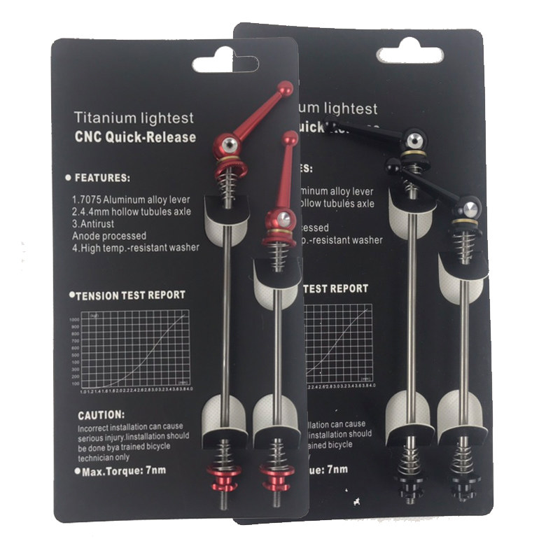 100135MmFietsWielHubSpiesBikeSwivel-LockSnelspannerTitaniumLegeringMountainRoadFietsspies-4001320319626