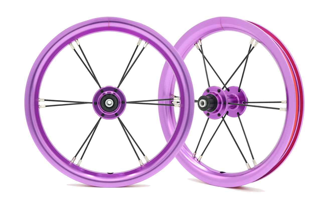 12InchSuperLightAluminumWheelsetKidsBalanceBikeColorfulAluminumAlloyWheelsetChildKokua85mmBicyclePar-1005001446455683