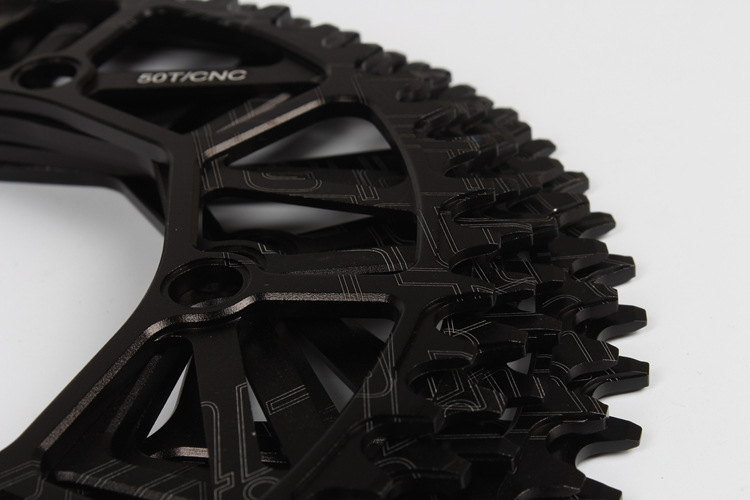 130Bcd91011SpeedHollowCncLegeringEnkeleDiscKettingwielRoadVouwfietsKetenWiel5052545658TKettingblad-1005001297218199